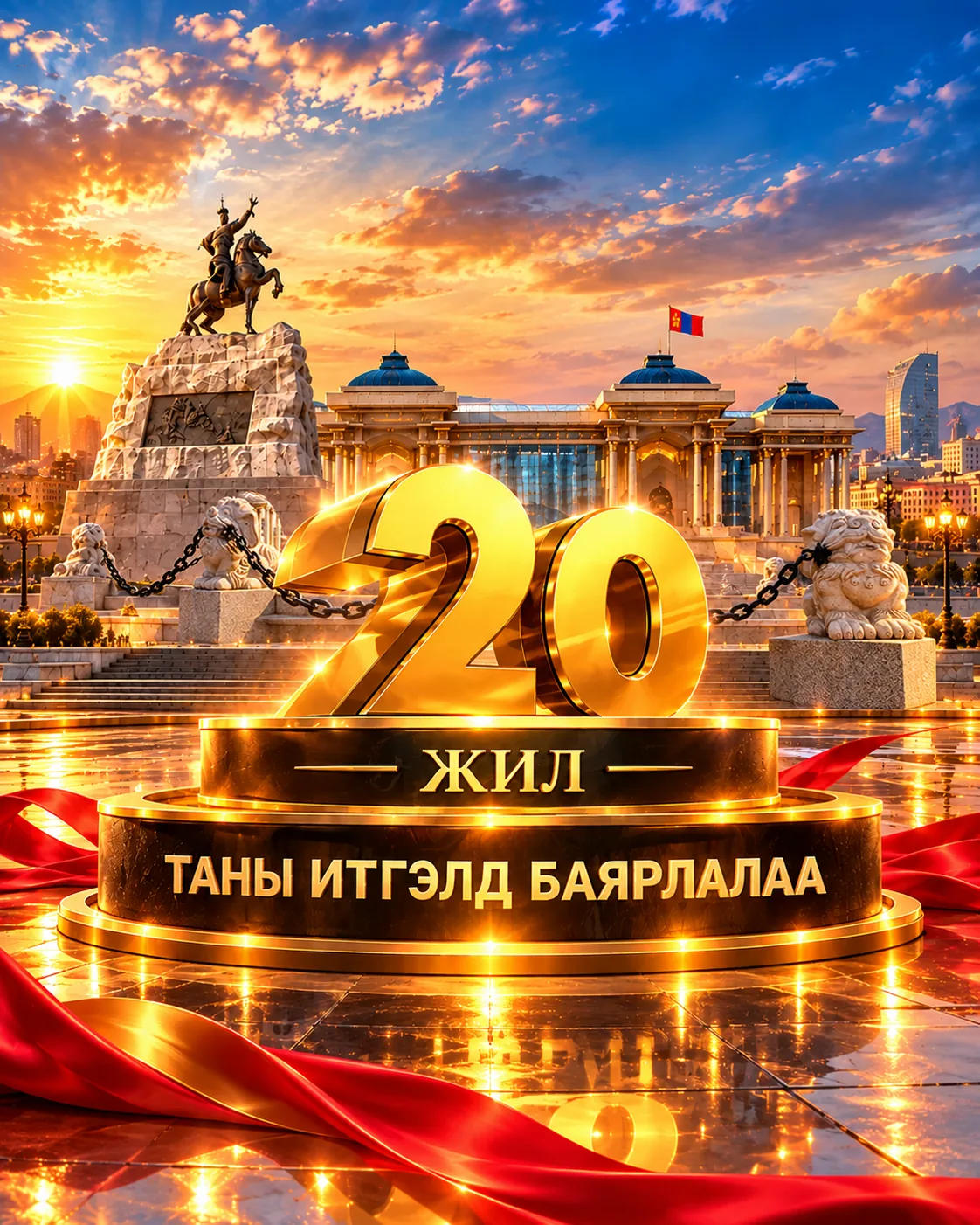 MAX U Studio — 20 жил. Таны итгэлд баярлалаа